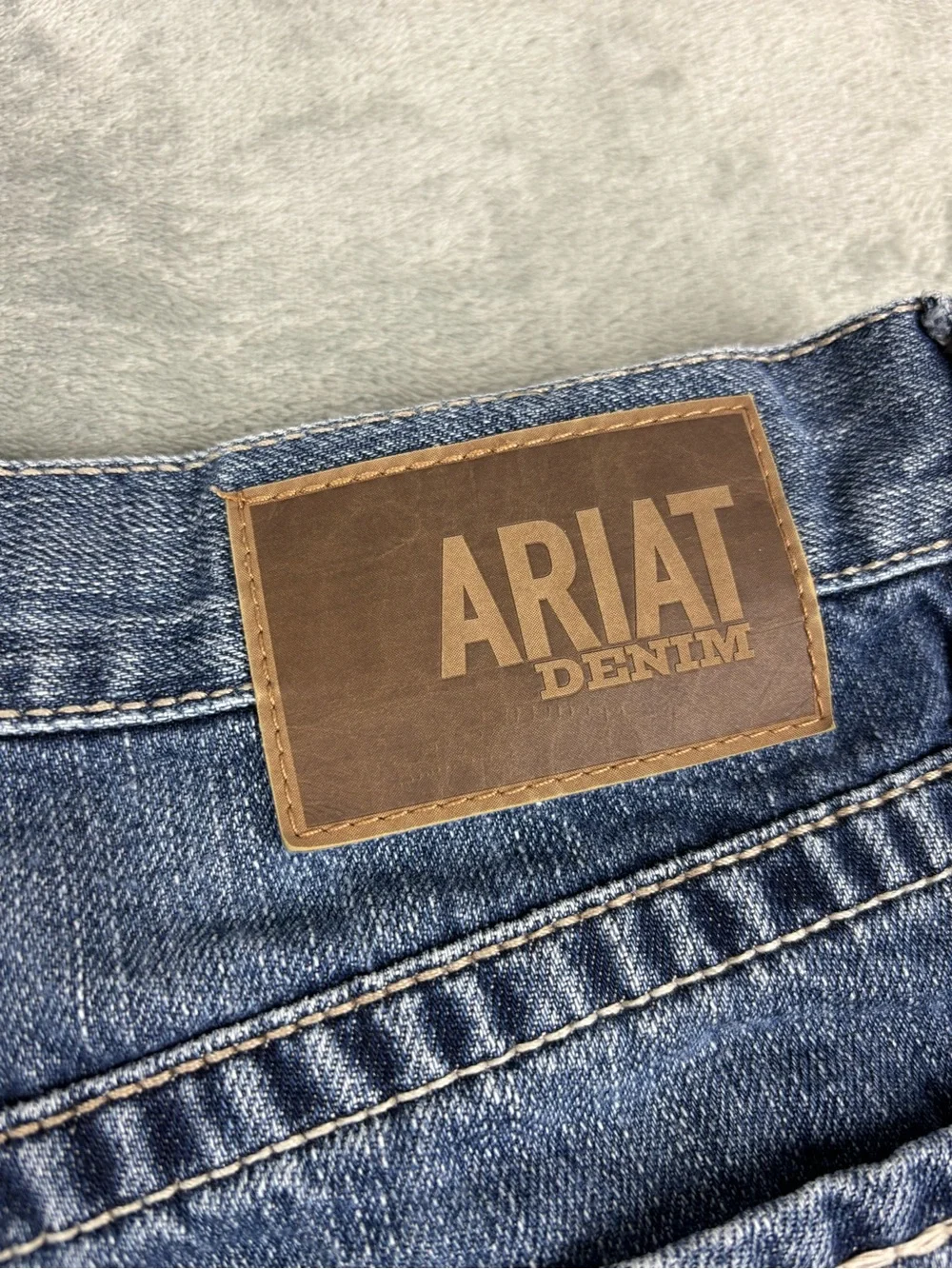 Ariat Jeans Mens 31X32 Blue M2 Traditional Relaxed Boot Cut Denim Western Cowboy